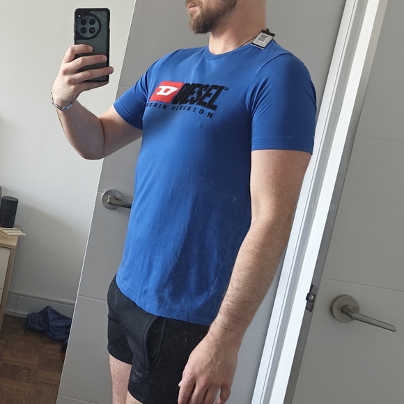 Diesel T Shirt Blue XS Vintage - Picture 6 of 7